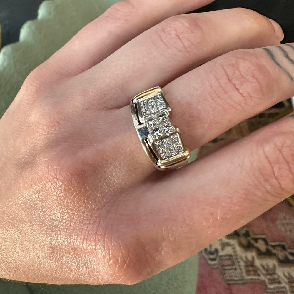 princess cut diamond ring - SOLD in store